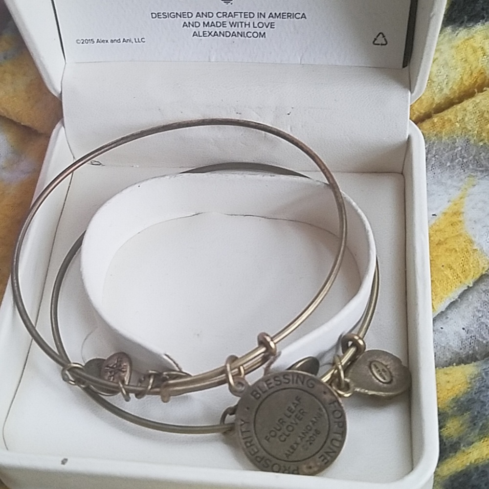 Alex and Ani...... I WILL CLEAN THEM BEFORE I SHIP